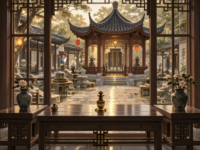 玄关入户摆件灵感,像商场橱窗般精致,点亮庭院凉亭美学