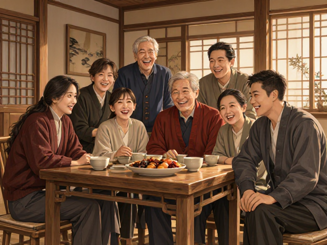 多代同堂日式原木风家装,温馨实用的居家设计灵感