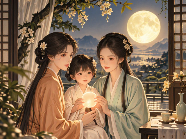 中秋节团圆装饰推荐,清新自然风家用软装摆件指南