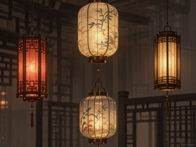 中式古典风软装摆件，悬浮安装美学，点亮居家雅致空间