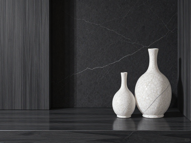 高级暗色石材风白色摆件,打造极简质感家居,ins风软装灵感推荐