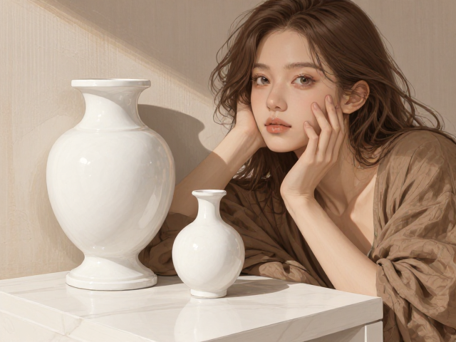 白色摆件怎么选?亚麻棕系搭配灵感,打造高级感家居角落