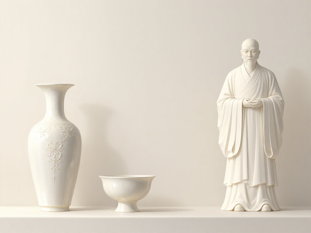 中式沉稳色白色摆件,打造高级感家居美学,附搭配灵感