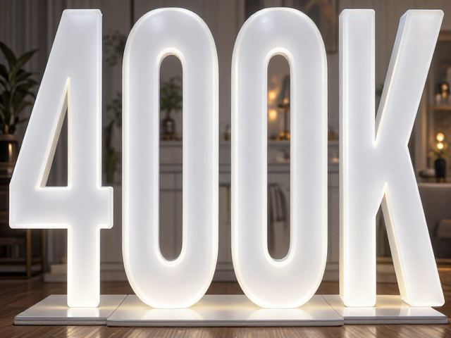 4000K自然光LED灯带，白色磨砂透光柔和，营造温馨居家氛围