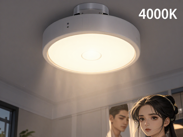 白色灯具选4000K自然光？深度解析高散热性能与护眼效果