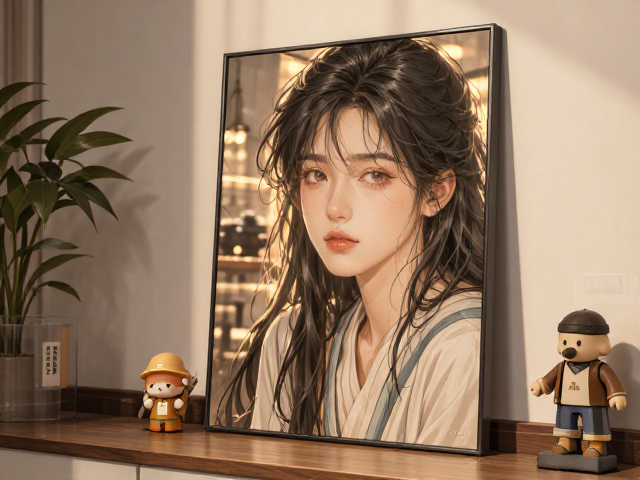 60cm中型装饰画与迷你桌面摆件搭配指南,打造高颜值家居角落