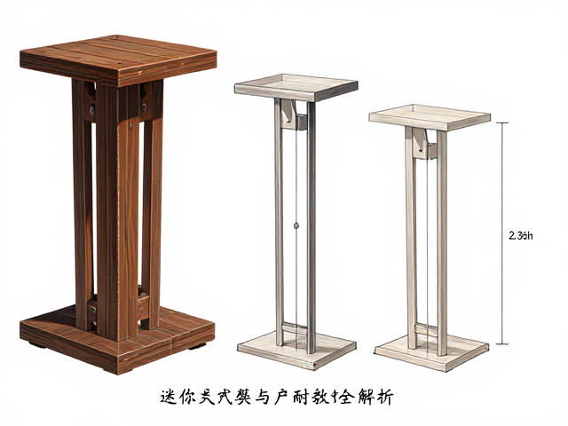迷你桌面摆件尺寸指南，落地配座与户外耐候规格全解析