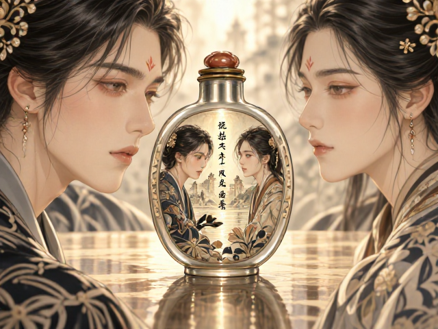 内画鼻烟壶，以诗词意境突破工艺瓶颈，叙事题材如何重塑收藏价值？