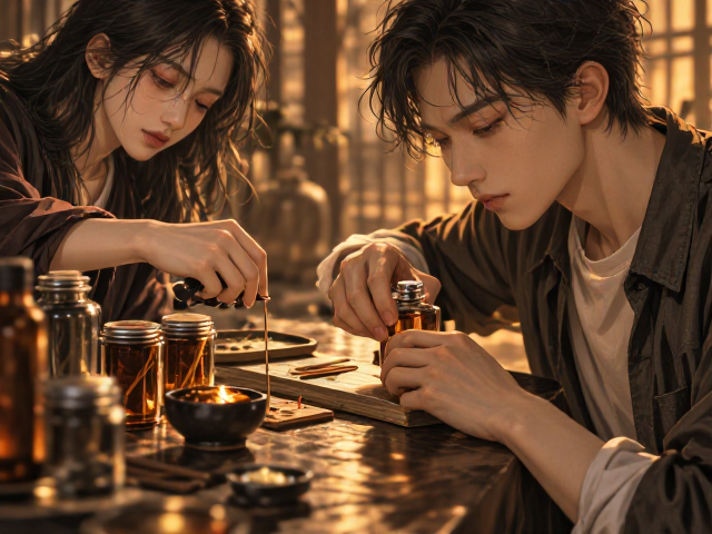 调香逻辑中的平衡与协同效应