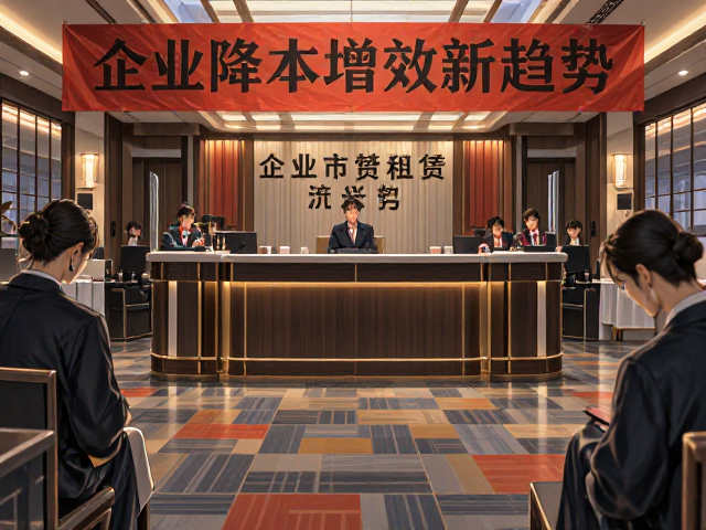 前台迎宾布饰与方块地毯租赁市场兴起,企业降本增效新趋势
