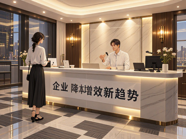 前台迎宾布饰与方块地毯租赁市场兴起,企业降本增效新趋势