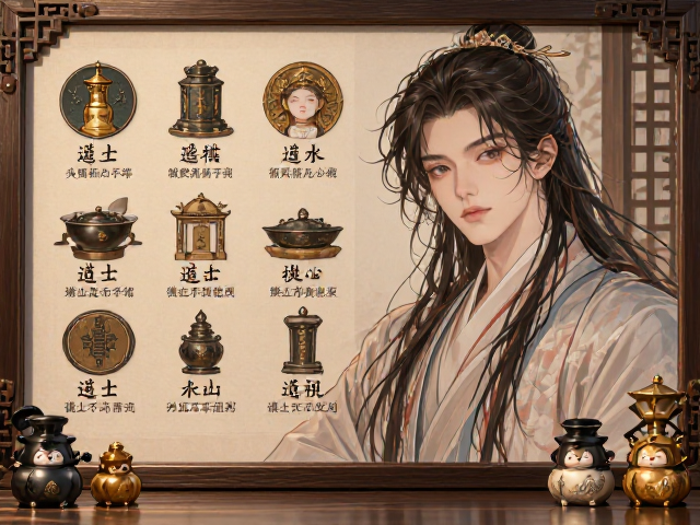 迷你桌面摆件镇宅之宝,挂画总宽选购指南与风水寓意解析