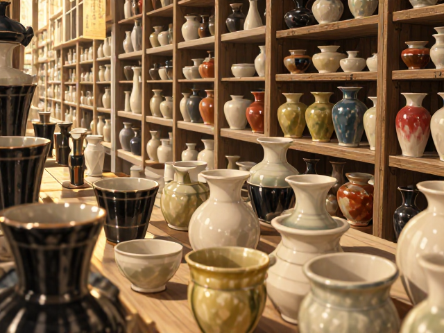 线下家居卖场探店,经济型陶瓷摆件选购指南