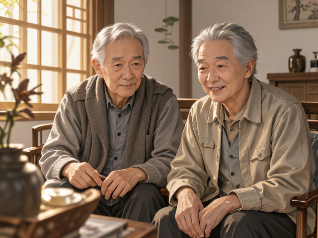 银发族家装,日式侘寂风经济型摆件,提升居家质感与舒适度