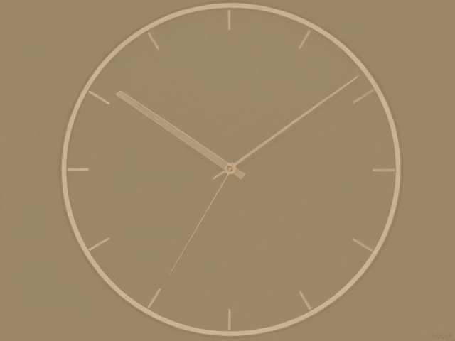 极简无边圆形钟表,流线型曲线设计,打造空间高级感