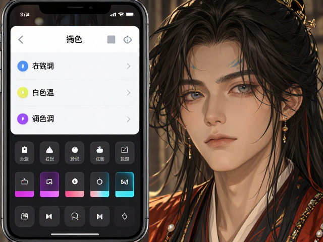APP调色控制,双色温可调白色灯光设置指南