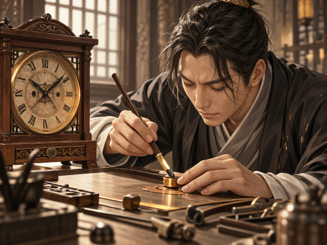 实木钟表生锈怎么办?非遗技艺修复指南,重现古朴韵味