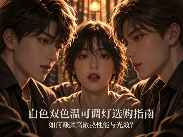 白色双色温可调灯选购指南,如何兼顾高散热性能与光效?