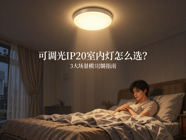 可调光IP20室内灯怎么选?3大场景模式切换指南
