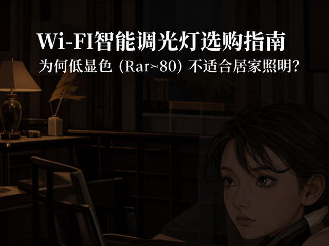 Wi-Fi智能调光灯选购指南，为何低显色(Ra<80)不适合居家照明？