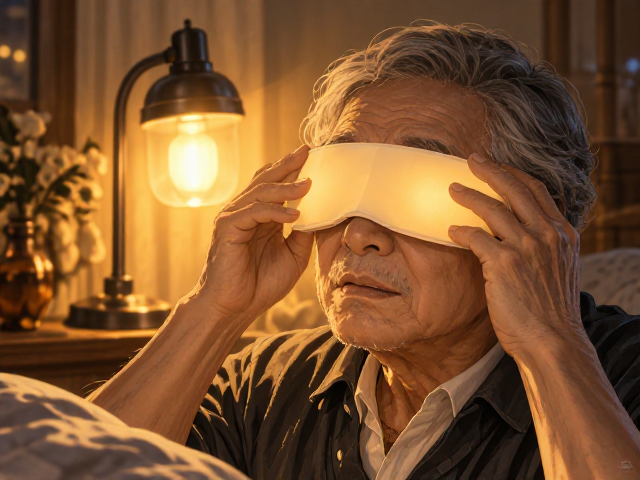 老人护眼可调光氛围灯,温馨照明助眠好帮手