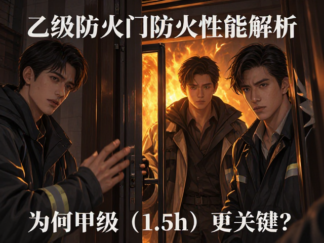 乙级防火门防火性能解析,为何甲级(1.5h)更关键?
