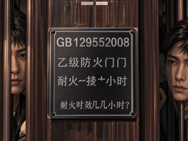 GB 12955-2008乙级防火门标准,耐火时效几小时?