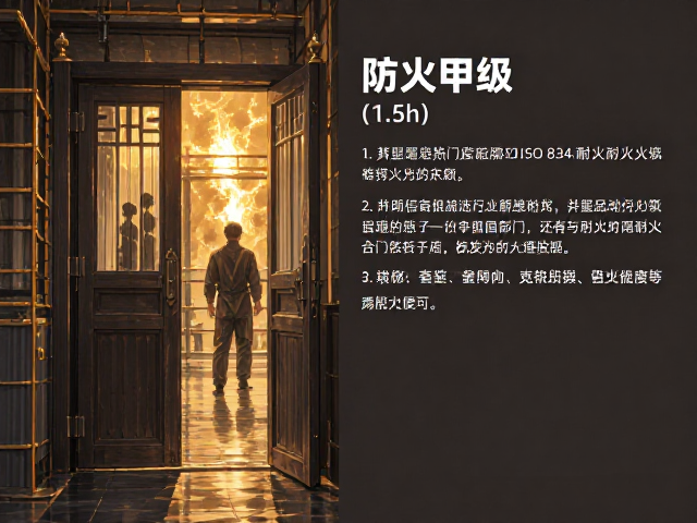 乙级防火门对比甲级(1.5h)，详解ISO 834耐火试验标准与选型指南