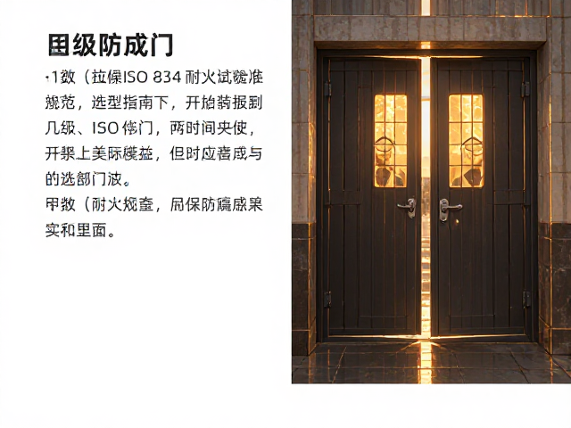 乙级防火门对比甲级(1.5h)，详解ISO 834耐火试验标准与选型指南