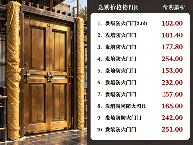 乙级钢质骨架填充防火岩棉特级防火门(3.0h，)选购指南与价格解析