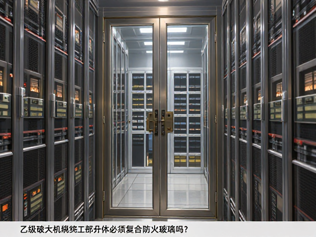 乙级玻璃防火门用于设备机房分隔,必须使用复合防火玻璃吗?