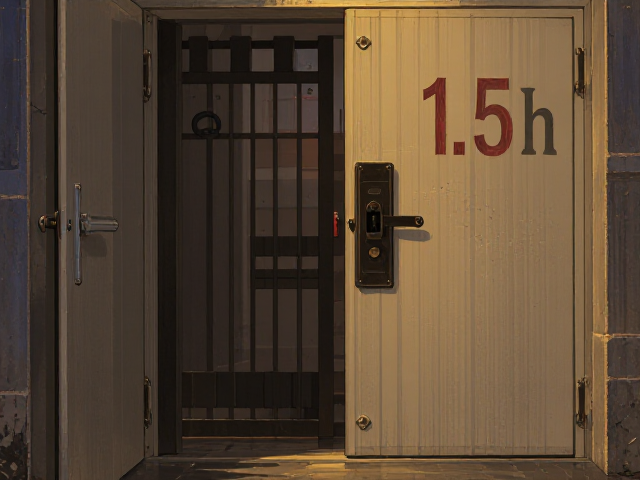 乙级疏散通道防火门与甲级防火门(1.5h)区别及选型指南