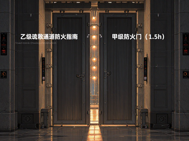 乙级疏散通道防火门与甲级防火门(1.5h)区别及选型指南
