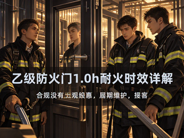 乙级防火门1.0h耐火时效详解，选购与安装指南
