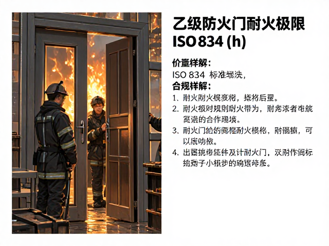 乙级防火门耐火极限,ISO 834标准解析及小时(h)计量详解