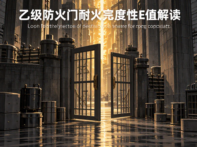 乙级防火门耐火完整性E值解读，反映建筑构件防火安全性能的关键指标