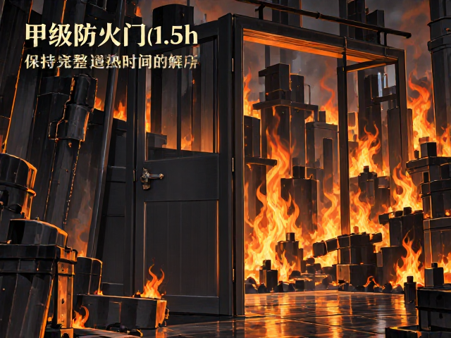 甲级防火门(1.5h),标准火灾下保持完整与隔热的时间解析