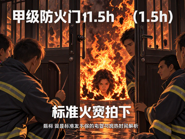 甲级防火门(1.5h),标准火灾下保持完整与隔热的时间解析