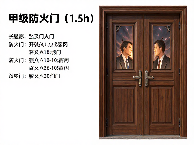 乙级防火门(1.5h)规格型号详解,甲级防火门参数对比与选购指南
