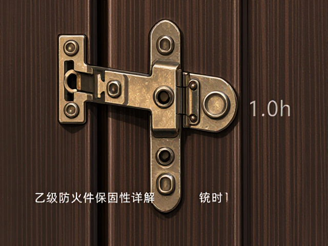 乙级防火门(1.0h)铰链与五金件稳固性详解，选购避坑指南
