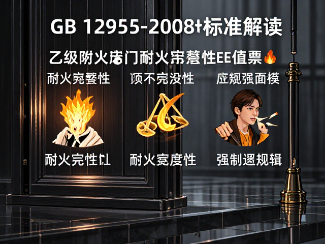 GB 12955-2008标准解读,乙级防火门耐火完整性E值要求详解