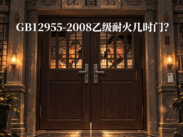 GB12955-2008乙级防火门耐火时长几小时？标准详解