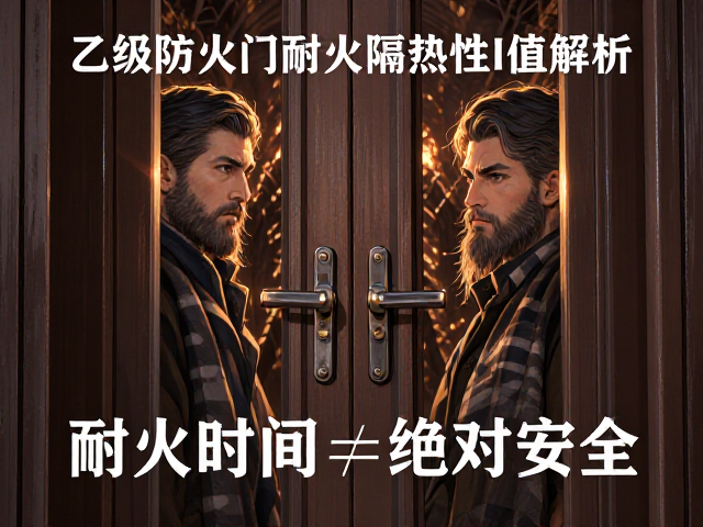 乙级防火门耐火隔热性I值解析,耐火时间≠绝对安全