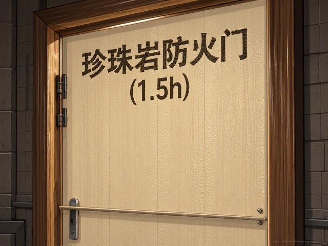 乙级防火门用木质骨架，珍珠岩防火板，能否替代甲级防火门(1.5h)?