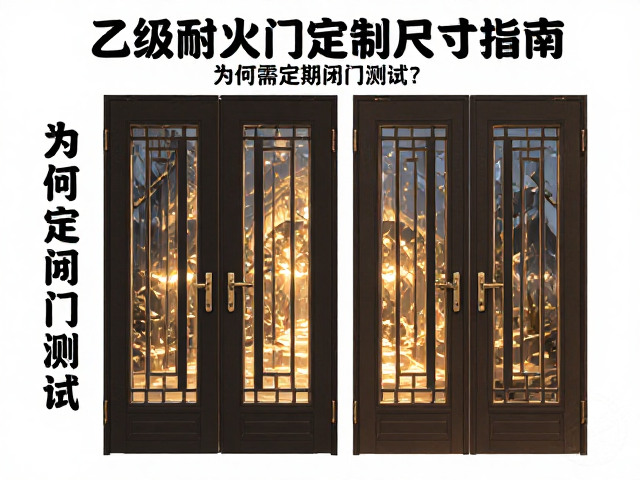 乙级耐火门定制尺寸指南,为何需定期闭门测试?