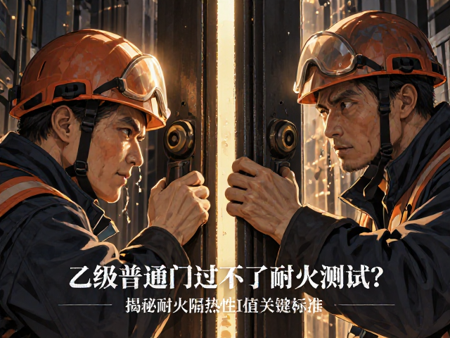 乙级普通门过不了耐火测试？揭秘耐火隔热性I值关键标准