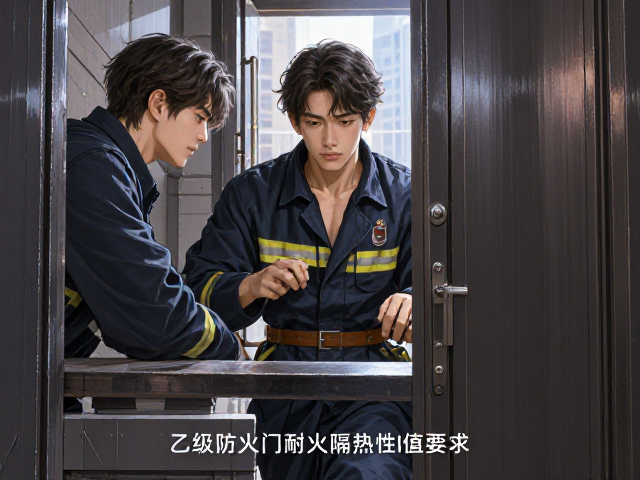 消防楼梯间前室乙级防火门耐火隔热性I值要求详解