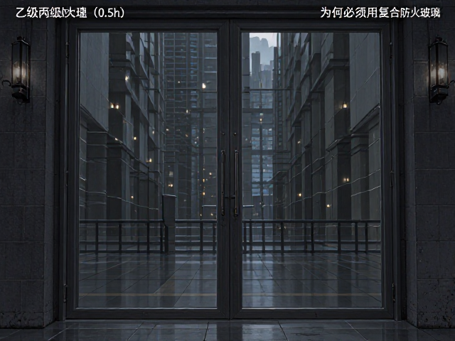 乙级丙级防火门区别,丙级(0.5h)为何必须用复合防火玻璃?