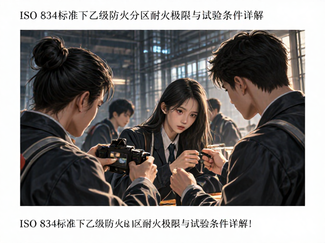 ISO 834标准下乙级防火分区耐火极限与试验条件详解