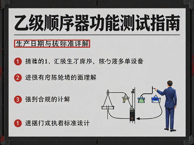 乙级顺序器功能测试指南，生产日期与执行标准详解